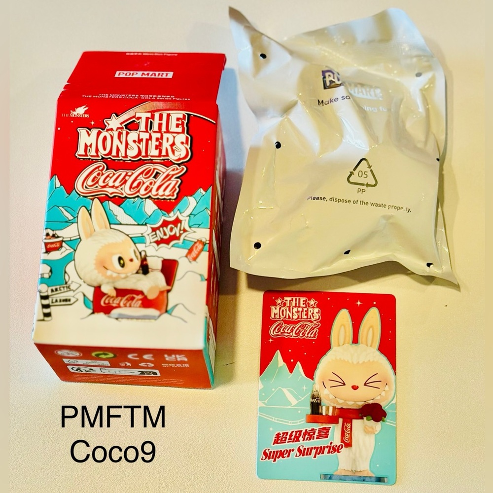 (Authentic) Popmart: The Monsters Coca-Cola Mini Figure - Super Surprise